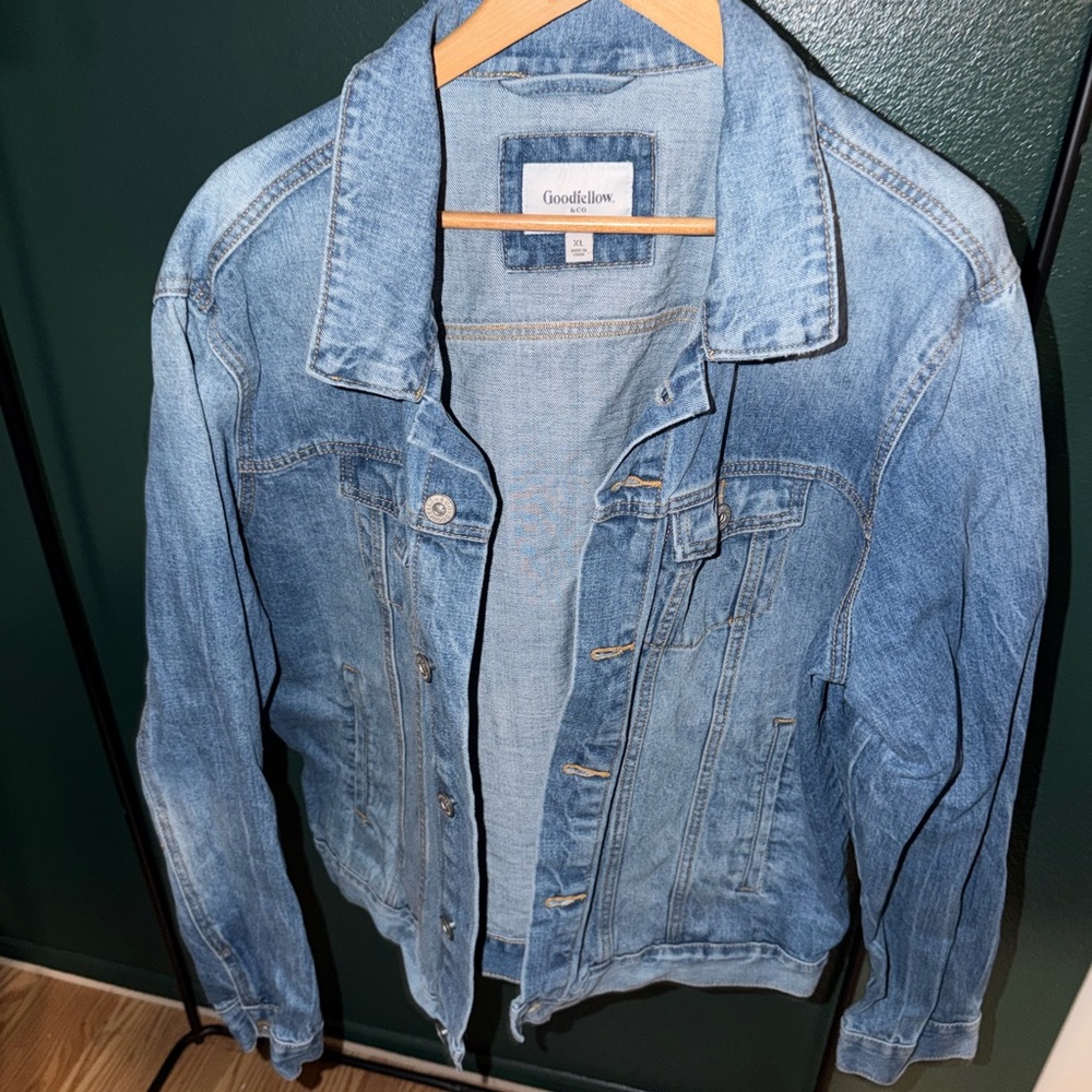 Goodfellow Blue Denim Jacket Jean Jacket